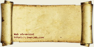 Tamara Mitrinović vizit kartica